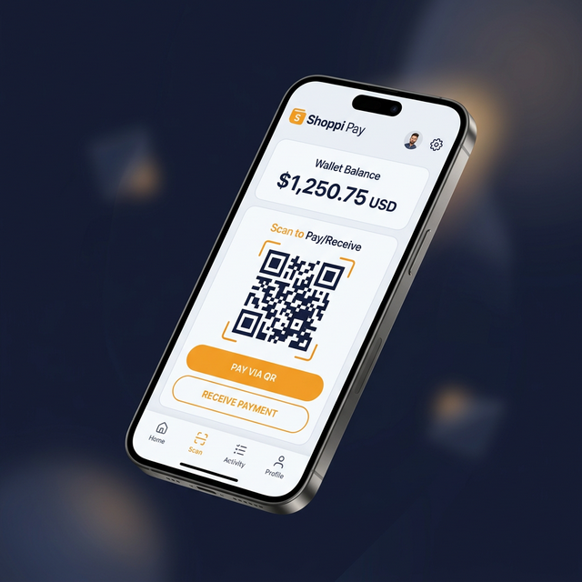 Shoppi Pay App Mockup